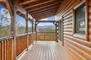 Escape to Honey Cabin for stunning mountain views, cozy comforts and a serene retreat